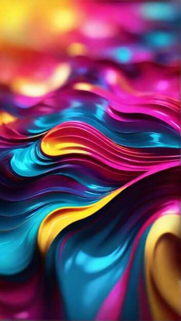 una imagen abstracta colorida de un fondo de color arco iris