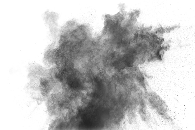Imagen abstracta de humo contra el cielo