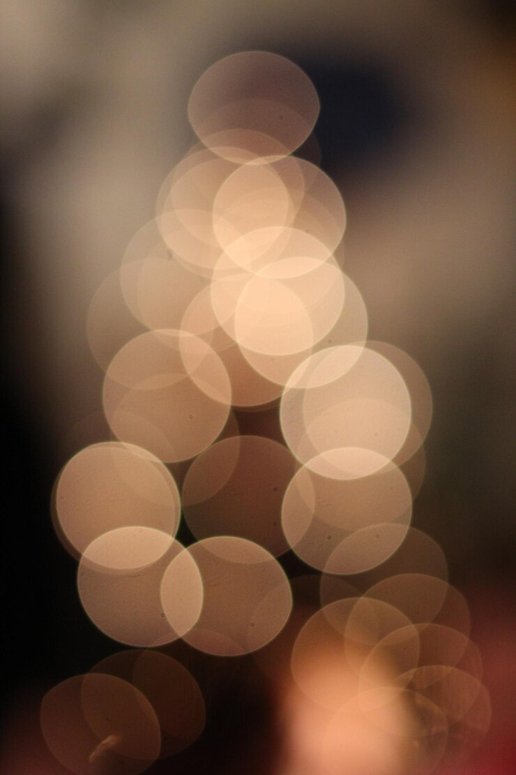 Foto imagen abstracta de luces iluminadas