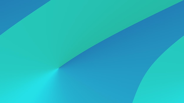 una imagen abstracta verde y azul de una línea que está pintada en verde