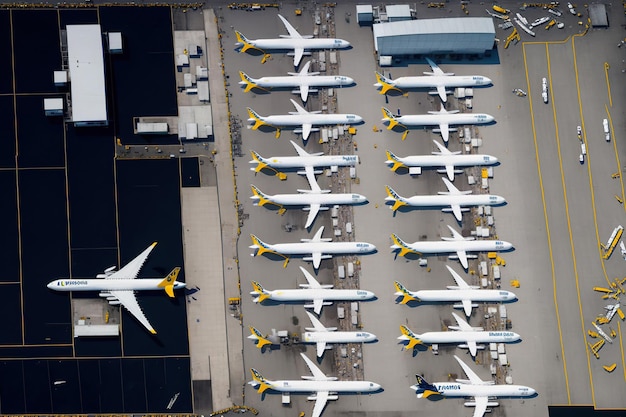 Imagen aérea del Berlin Brandenburg