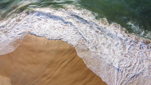 Imagen aérea de la playa de Copacabana en Río de Janeiro