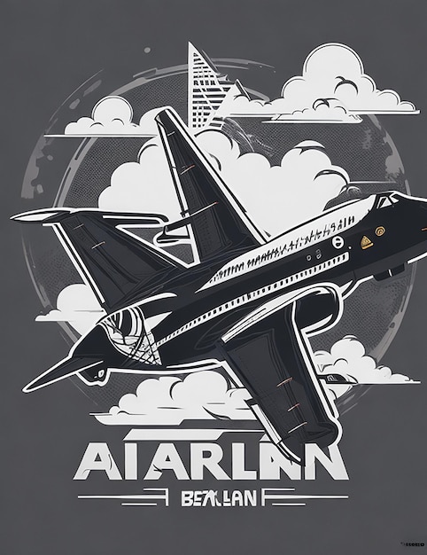 Imagen de Aeroplan Ai para diseño de camiseta