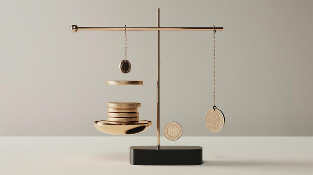 imagen ahorro de dinero con monedas y tema de dinero
