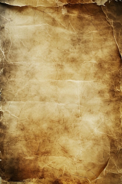 Una imagen de alta resolución de un papel de pergamino envejecido con un fondo texturizado adecuado para la historia
