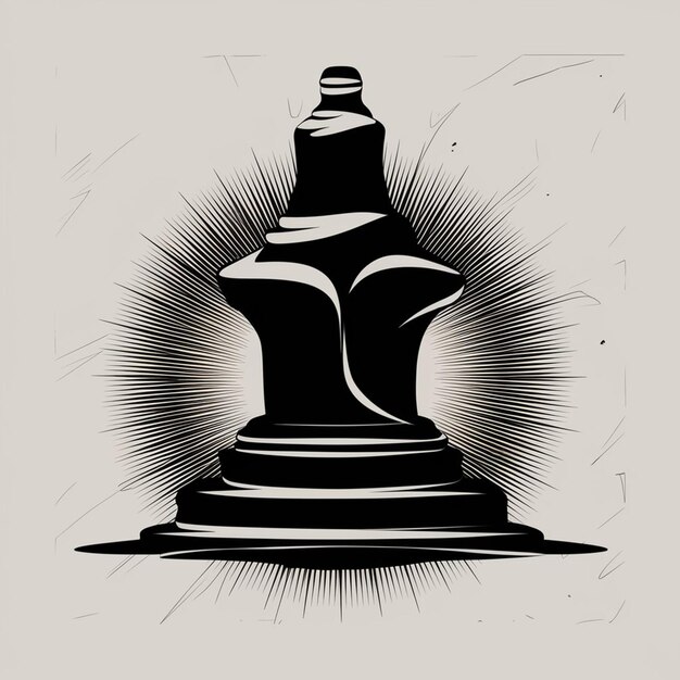 Imagen de arte vectorial de Shiv linga