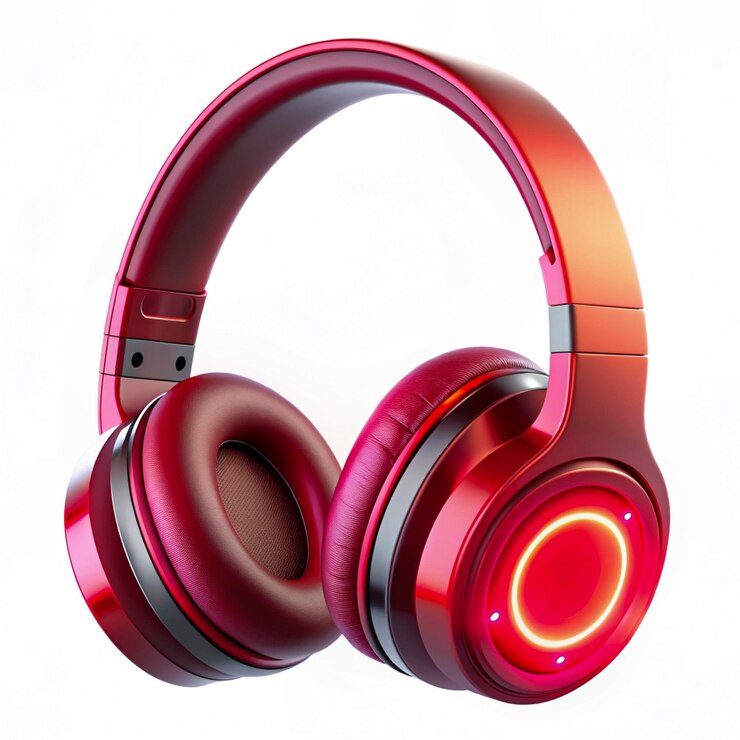 Imagen de auriculares inalámbricos en 3D