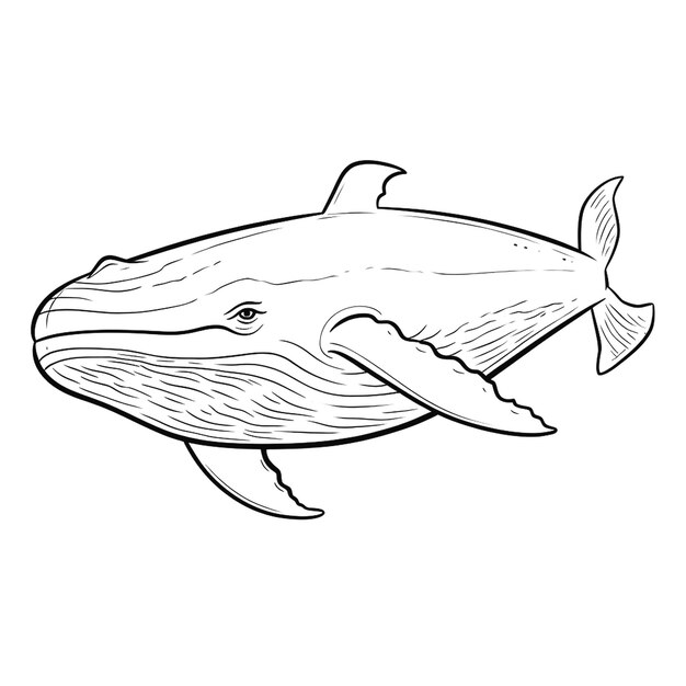 Una imagen de una ballena.