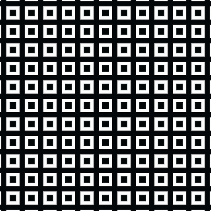 Foto una imagen en blanco y negro de una composición abstracta en negro y blanco