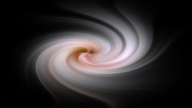 Una imagen en blanco y negro de una galaxia espiral con una bombilla en el centro.