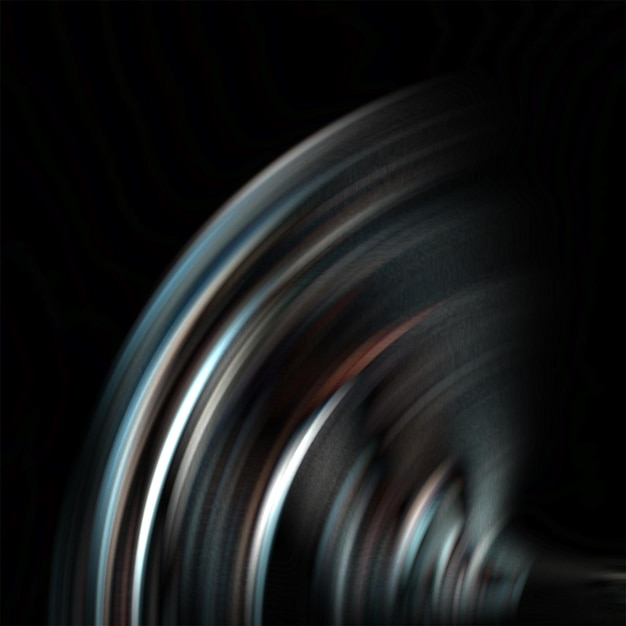 una imagen borrosa de un círculo con una línea azul en él