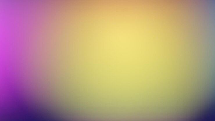 Foto una imagen borrosa de un fondo de color amarillo y púrpura