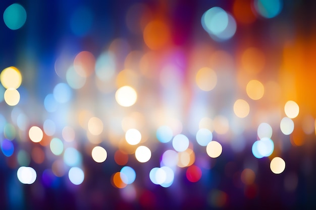 una imagen borrosa de luces