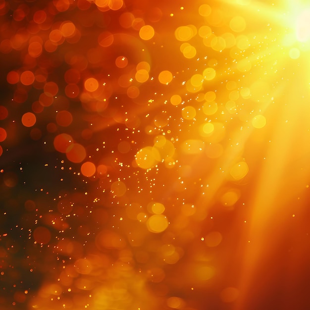 una imagen borrosa de un sol con un fondo borroso