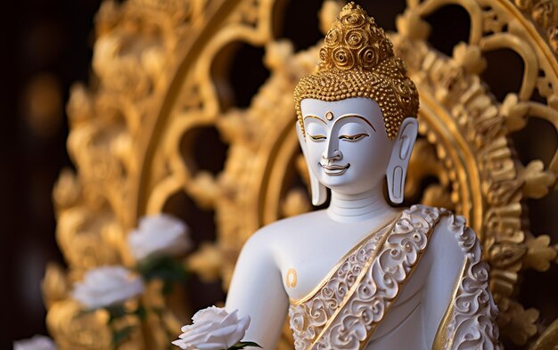 Imagen de Buda de Myanmar en la estatua de Ai