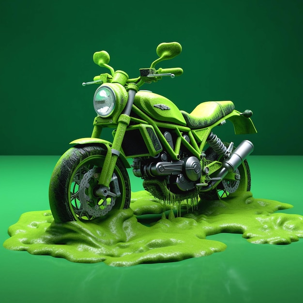 imagen capturando una motocicleta