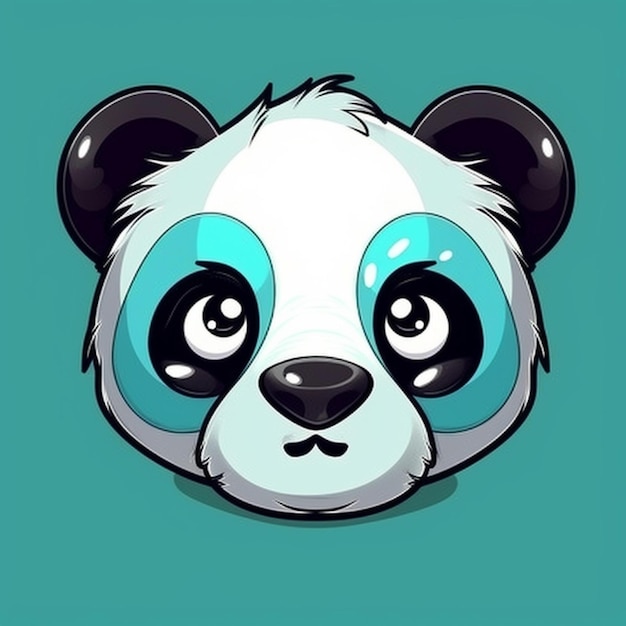 Imagen Cara De Panda Clipart