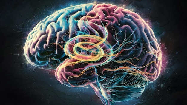 La imagen del cerebro humano