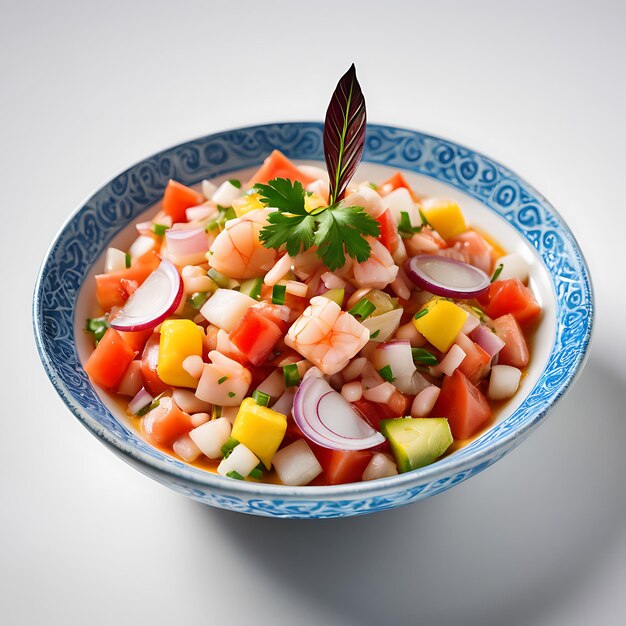 Imagen de Ceviche Pickles aislada sobre un fondo transparente en formato PNG