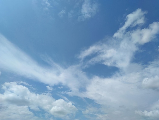 Imagen del cielo y la luz del sol