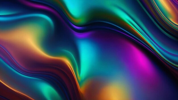 Una imagen colorida de un agua púrpura y azul