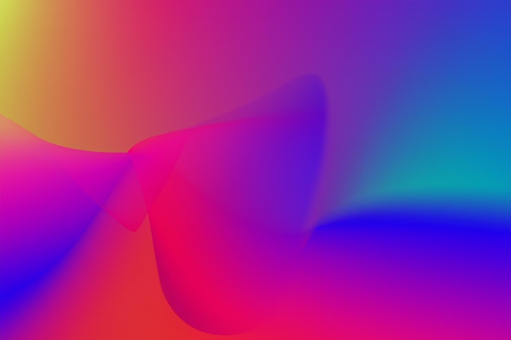 Foto una imagen colorida de un fondo de color arco iris con una flor multicolor