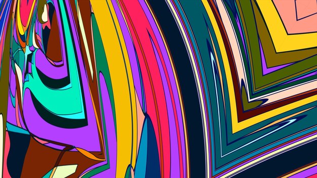 una imagen colorida de un fondo de color arco iris