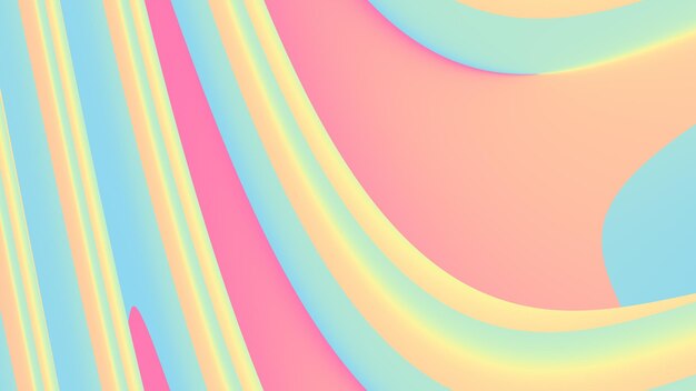 una imagen colorida de un objeto de color arco iris