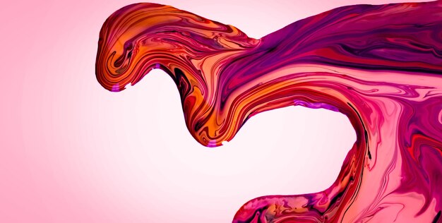 Foto una imagen colorida de una ola con la palabra g en ella