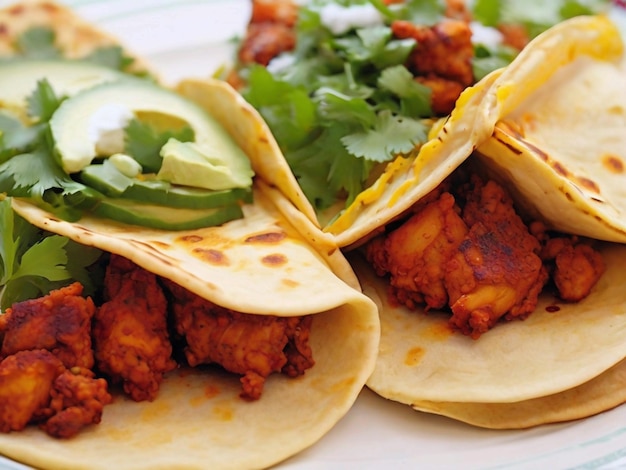 Imagen de la comida mexicana de Tacos Al Pastor