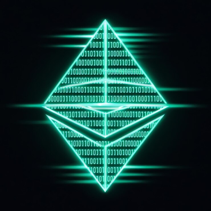 Foto imagen de cripto de ethereum bitcoin