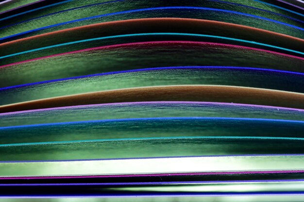 Imagen en cuadro completo de un colorido patrón de madera