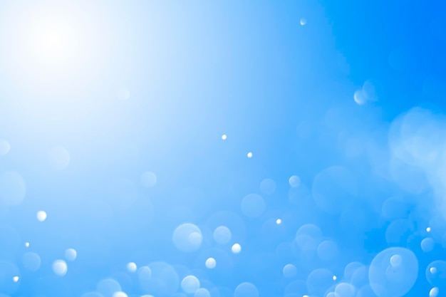 Imagen desenfocada del cielo azul
