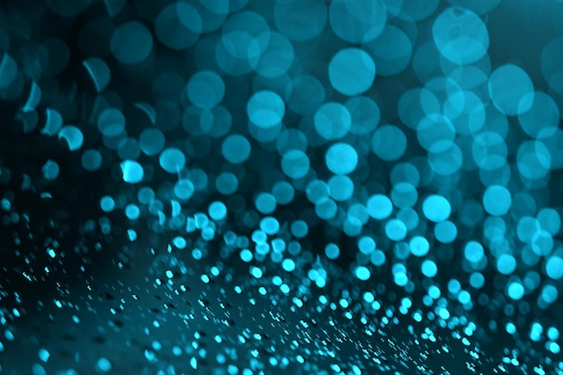 Imagen desfocada de luces iluminadas