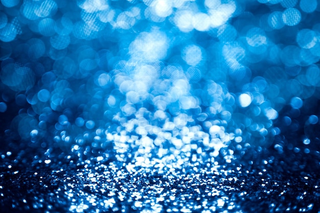Imagen desfocada de luces iluminadas