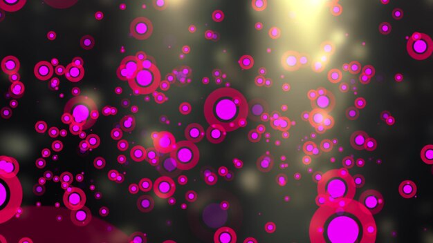 Imagen desfocada de luces iluminadas