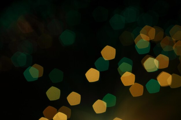 Imagen desfocada de luces iluminadas