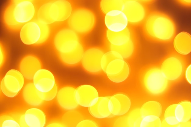 Imagen desfocada de luces iluminadas