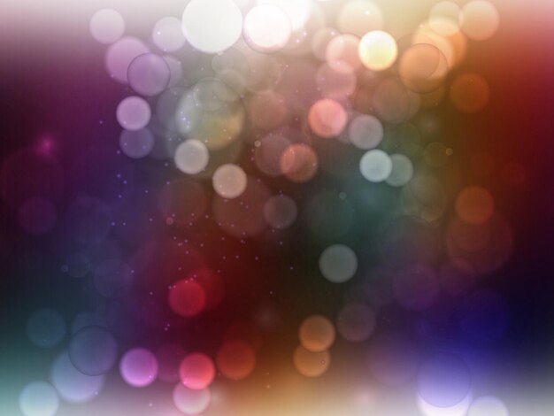 Imagen desfocada de luces iluminadas