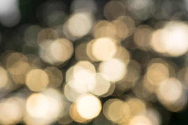 Imagen desfocada de las luces