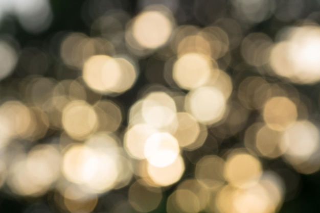 Imagen desfocada de las luces