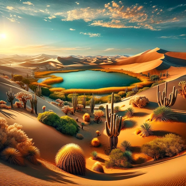 Foto imagen del desierto