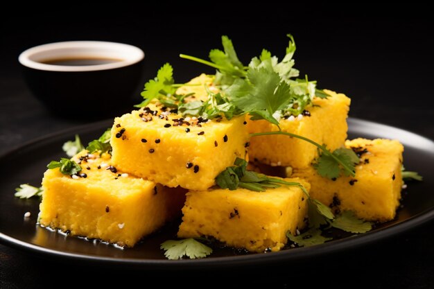 una imagen de dhokla