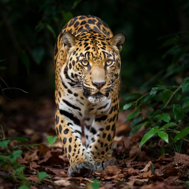 Imagen del día mundial de la vida silvestre del jaguar