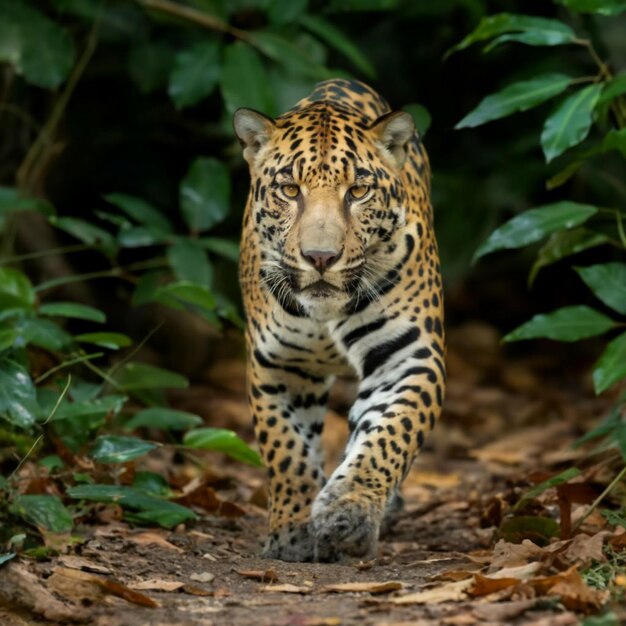 Imagen del día mundial de la vida silvestre del jaguar