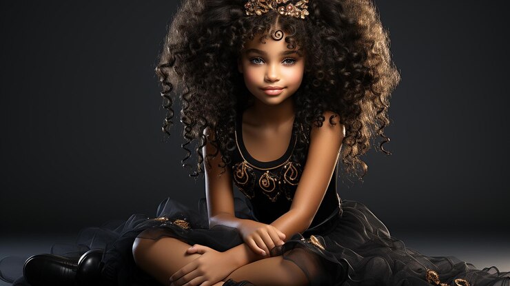 Imagen de dibujos animados Bratz muñeca imagen generativa ai