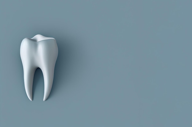 imagen de los dientes de render 3d