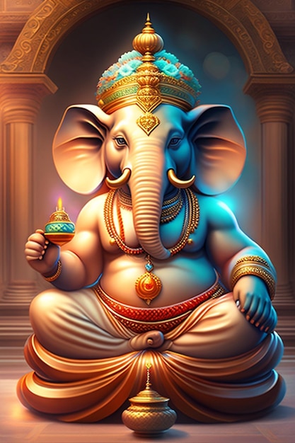 imagen dios del Señor Ganesha