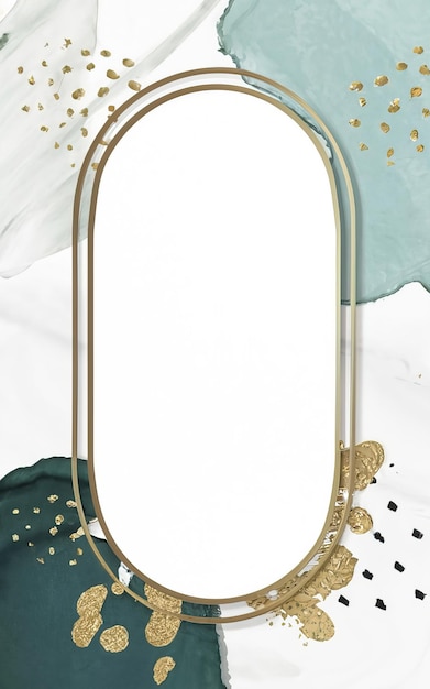 imagen de diseño completo blanco área vacía marco de invitación plata colorido y blanco negro