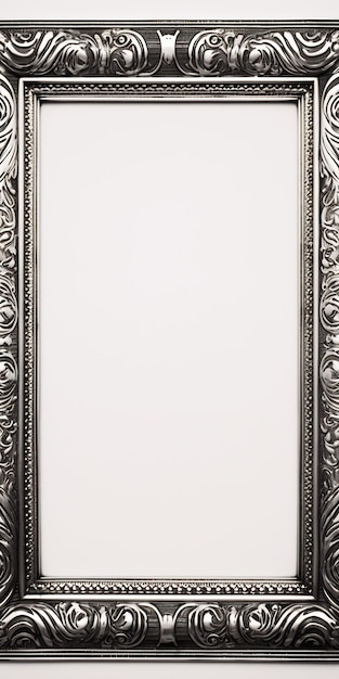 una imagen enmarcada de un marco con un fondo blanco.